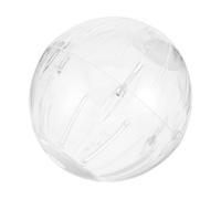 Levemolo Ventilated Transparent Hamster Exercise Ball with Silent Rolling Technology Small Pet Workout Sphere for Gerbils and Squirrels Easy Clean Plastic Running with Enhanced Visibility