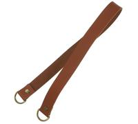 Levemolo Vintage Style Brown Curtain Tiebacks Indoor Drapery Tie Backs Leather Window Curtain Holder Reliable Decorative Ropes for Living Room Window Treatment