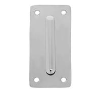 Levemolo Wall Mounted Retractable Barrier Receiver with High Strength Stainless Steel and Plastic Construction, Prevents Sagging, for High-traffic Areas and Commercial Buildings Crowd
