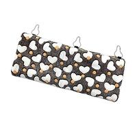 Levemolo Warm Cotton PET Hammock Nest for Small Animals Thickened Cozy Sleeping Bed for Hamster Chinchilla Squirrel Four Seasons Hanging Bed Comfortable Design