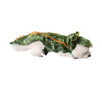 Levemolo Warm Dog Costume for Winter Crocodile Transformation PET Outfit Size S Soft and Comfortable Dog Clothes