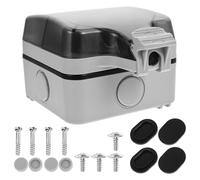 Levemolo Waterproof Box Plastic Junction Box for Electronic Projects with Abs Material Lightweight Design and Convenient Repair Features for Outdoor Applications