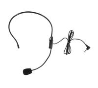 Levemolo Wired Headworn Microphone Headset with Crystal Sound Quality and Comfortable Sponge Padding for Speaking and Lecture Use by Teachers and Tour Guides Style