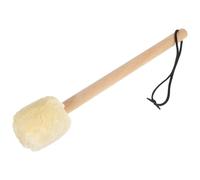 Levemolo Wood Plush Bass Drum Mallet Stick with Anti-slip Handle Soft Long Pile Drumstick for Percussion Bands Lightweight Instrument Accessory for Practice Concerts and Teaching