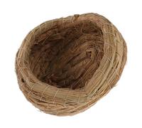 Levemolo Woven Straw Chicken Nest for Egg Laying Multipurpose Aviary Coop Nest with Easy Assembly Comfortable Breeding and Egg Collection for Home Poultry Keeping