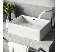 Leven 510 x 360mm Cloakroom Rectangle Stand Alone Counter Top Basin Sink