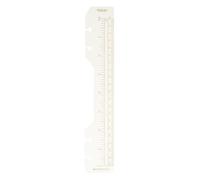 Levenger Half Letter Discbound Today Page Marker 8-Disc (fits Levenger Junior, Arc by Staples, TUL Junior) (Gold)