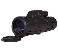 Levenhuk Atom 10x42 Compact Lightweight Monocular - Pocket Size Scope with 10x Magnification, Single Hand Focus and Wrist Strap, Compatible with Glasses
