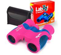 Levenhuk LabZZ B2 Flamingo Compact Binoculars for Kids, Pink Colour
