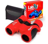 Levenhuk LabZZ B2 Red Berry Compact Binoculars for Kids, Red Colour