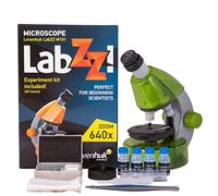 Levenhuk LabZZ M101 Microscope Lime - Science introduction kit for children