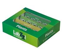 Levenhuk LabZZ P12 Plants Educational Prepared Microscope Slides Set of 12 Biological Samples for Kids with Curiosity for Botany