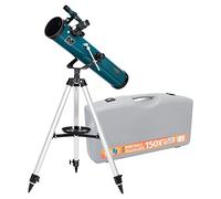 Levenhuk LabZZ TK76 76mm Portable Travel Reflector Telescope with Case and Accessories for Children