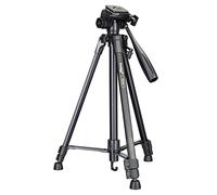 Levenhuk Level BASE TR20 Lightweight Tripod Floor Stand with Bubble Level, 360° Rotatable Head and 490-1400mm Height for Optical Devices up to 5kg