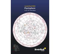Levenhuk M20 Large Planisphere - Rotating Star Chart for 45°-63° North Latitude Laminated