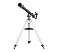 Levenhuk New Skyline BASE 60/700 AZ2 Astronomical Telescope for Adults & Beginners, Achromatic Refractor, Altazim Mounting, Adjustable Stand, 2x Barlow & Moon Filter Included