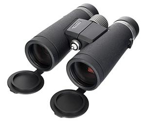 Levenhuk Nitro ED 10x42 High Power Waterproof Field Binoculars with Pouch, Strap and Protective Caps in the Kit