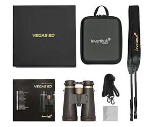 Levenhuk Premium Vegas ED 12x50 Binoculars with Extra-Low Dispersion Glass and Phase Correction Coating