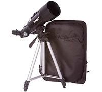 Levenhuk Skyline Travel 70 Refractor Telescope Portable | Compact and Easy-to-Carry Design, Mount AZ, Accessories, Ideal for Moon, Planets and Land Observations