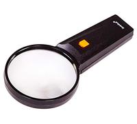 Levenhuk Zeno Handy ZH39 Lightweight Handheld Reading Magnifier with Light, 2x / 6x Magnification and 3.5 in (90 mm) Lens