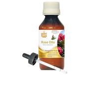 LEVENMOOI Rose Otto (Rosa x damascena) Therapeutic Grade Essential It Comes with Pure & Natural Oil Use for Diffuser Humidifier Aromatherapy Luxury Essential Oil 30ML Plastic Bottle with Dropper