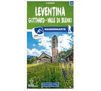 Leventina / Gotthard / Valle di Blenio: 43 (Hiking maps of Switzerland)