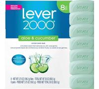 Lever 2000 Moisturizing Bar, Fresh Aloe - Eight 4.5oz. Bars