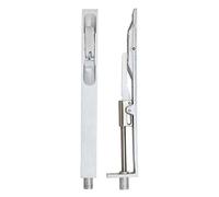 Lever Action Flush Bolt - 20mm x 200mm - Satin Aluminium