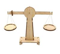 Lever Balance Scale Assembly Kit, STEM Physics Teaching Aid for Students | Hands-on mechanics experiment demonstrator for torque balance, lever principles and classroom physics practicals.