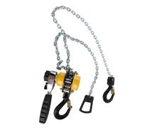 Lever Block Hoist, Portable Lifting Ratchet with 1.5m Chain 500kg Load, Steel Hooks, Ergonomic Handle, Overload Protection, Suitable for Transportation and Construction