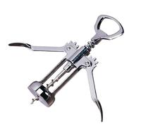 Lever Bottle Opener Made of Stainless Steel with Crown Bottle Opener Top