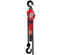 Lever Hoist 3,000 kg 3 m - Chain Hoists by Steinberg Systems Red