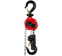Lever Hoist 500 kg 1.5 m - Chain Hoists by Steinberg Systems Red