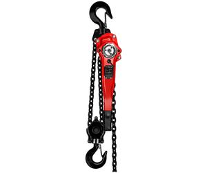 Lever Hoist 6,000 kg 5 m - Chain Hoists by Steinberg Systems Red
