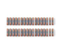 Lever Nut Wire Connectors, 20-50 PCS Assemblable Terminal Blocks For Electrical Wiring And Junction Boxes(34pcs)