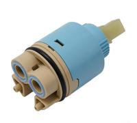 Lever Tap Mixer Ceramic Cartridge Compatible with 35mm 40mm Faucet Bodies Found in Shower Bath Basin and Kitchen Fixture Installations (35mm)