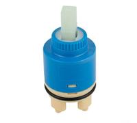 Lever Tap Mixer Replacement Ceramic Disc Cartridge for Shower Bath Basin Faucets Compatible with 35mm and 40mm Valve Bodies (Tall feet 35)