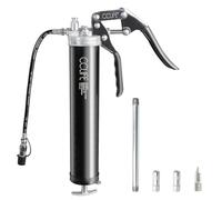 Lever Type Grease Gun One Hand 400g 500CC | Single Hand Lubricator with Metal Extension Gun Grip Leak Proof for Tractor, Truck, Car and Workshop.