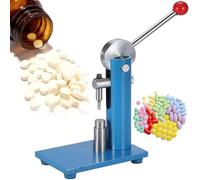 Lever-Type Tablet Press, 3/6/8/10/12mm Lab Industrial Tablet Press Machine, Pill Stamping Maker Tableting Tool for Western Medicine Powder, Traditional Medicine,10mm