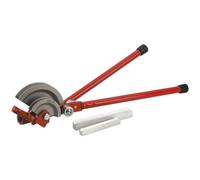 Lever Type Tube Bender for 15mm & 22mm Pipes - Long Cranked Steel Handles Loops Metallics One Size