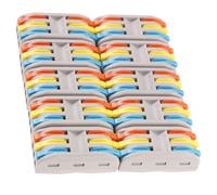 Lever Wire Connector Block 10pcs Quick Splice 3-in 3-Out