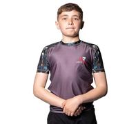 Leverage Kids BJJ MMA Rash Guard - Jiujitsu, NoGi, Swimming Shirt, Diving Top, Rashvest, Boys Gift (UK, Age, 6 Years, 9 Years, Regular, Habibi)