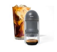 LEVERPRESSO HUGH V4 Lever Portable Espresso Maker, Double Espresso Shot with Ridgeless Portafilter Basket, Manually Operated, Perfect for Hiking & Camping (Pressurized Filter)