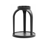 LEVERPRESSO Stand, Coffee Stand, Cafe Accessory, Unique Modern Design for Office Home, Camping (Silver) (Black)