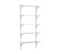 Swedese Levi 90 Shelf Large Aluminum/ White Ash