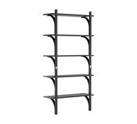 Swedese Levi 90 Shelf Large Brass/ Black Ash