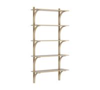Swedese Levi 90 Shelf Large Brass/Oak