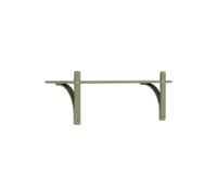 Levi 90 Shelf Small Brass/Moss Green/Ash