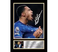 Levi Colwill Signed Autographed Portrait Poster Print - Chelsea F.C. & England - Football Memorabilia Gift for Fans & Collectors, A3 Poster Print (420x297mm)