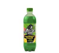 Levi Roots Caribbean Crush Sparkling Fruit Juice Drink with Grapefruit, Mango & Juicy Pineapple 500ml Bottle (Case of 12)
